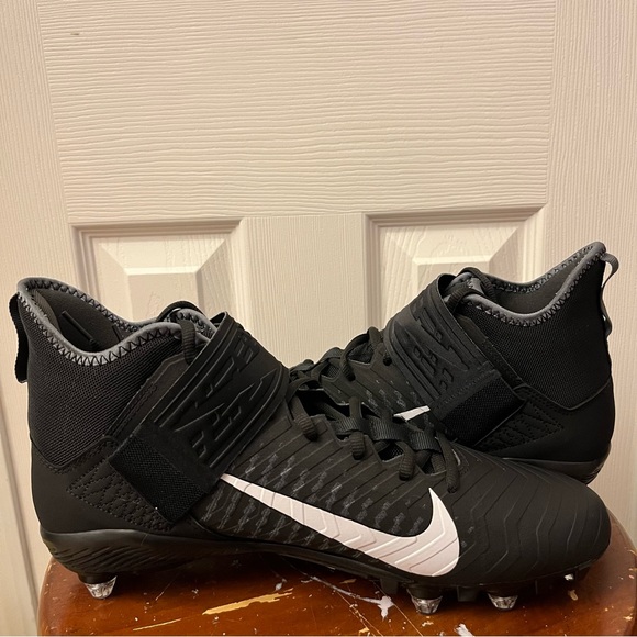 Nike Alpha Menace Pro 2.0 Black Football Cleats Men's Size 11.5 CK4277-001 - Picture 6 of 8